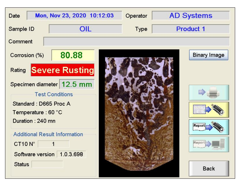 CT10, коррозия стали, ASTM D665, NACE TM0172, автоматический анализ коррозии, прибор для испытаний на коррозию, AD Systems