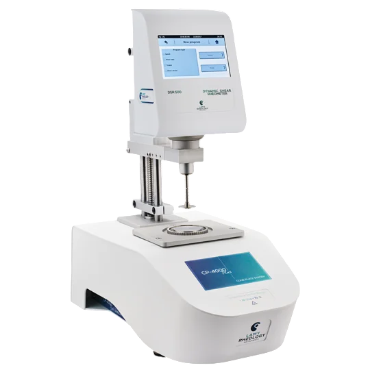 реометр, DSR 500 CP-4000 PLUS, измерение вязкости, реология, конус-пластина, лабораторное оборудование, Lamyrheology, RheoTex, контроль качества