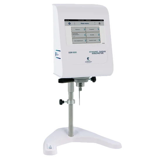 реометр, DSR 500, измерение вязкости, реология, лабораторное оборудование, Lamyrheology, RheoTex, контроль качества, кривые течения